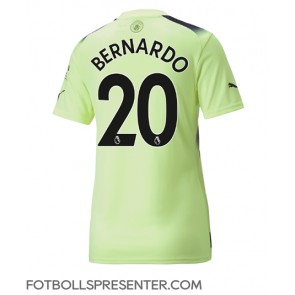 Manchester City Bernardo Silva #20 Tredje Matchtröja Dam 2022-23 Kortärmad